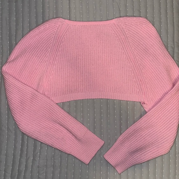 Pink Women's Shrug - Picture 2 of 3